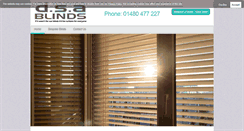 Desktop Screenshot of dsa-blinds.co.uk